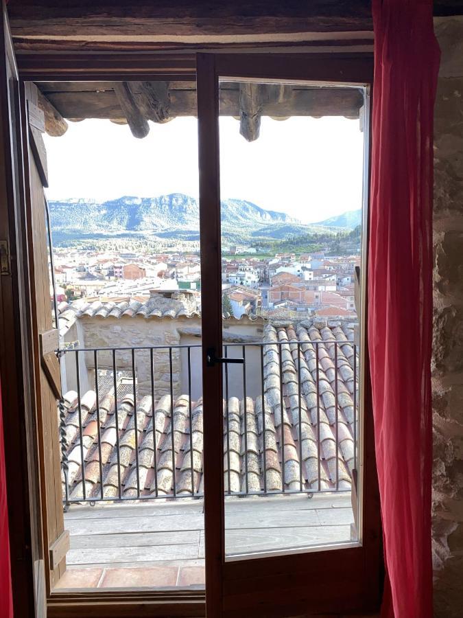 Casa Nemesio, Enclave Y Vistas Excepcionales Lägenhet Valderrobres Exteriör bild